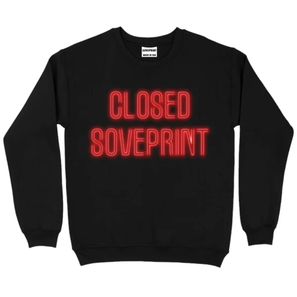 Closed Soveprint Sweatshirt - Black