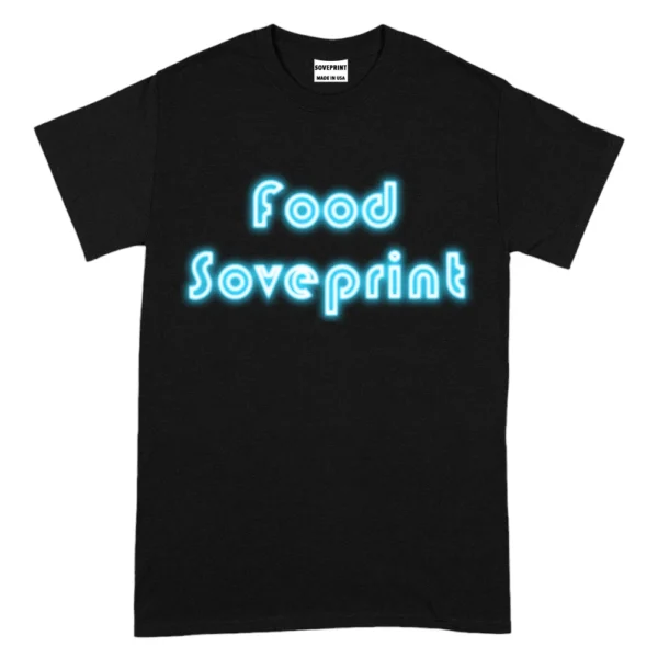 Food Soveprint TShirt - Black