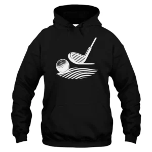 Golf Is My Life Hoodie - Black