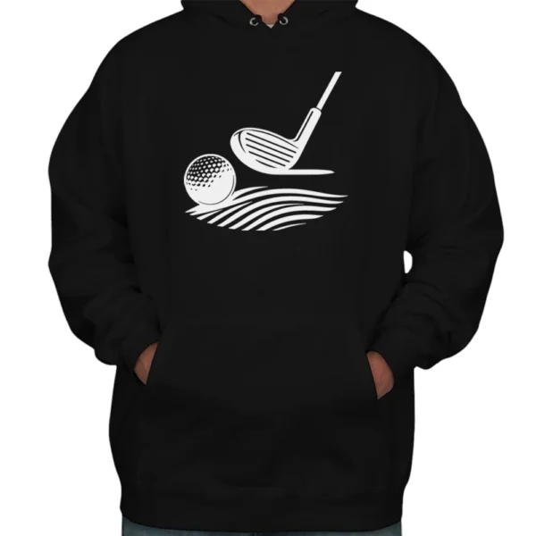 Golf Is My Life Hoodie - Black