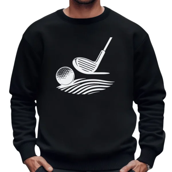 Golf Is My Life Sweatshirts - Black