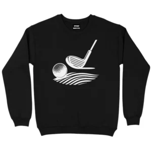Golf Is My Life Sweatshirts - Black