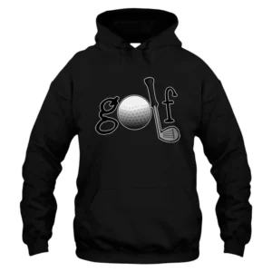 Golf Lover Hoodie - Black