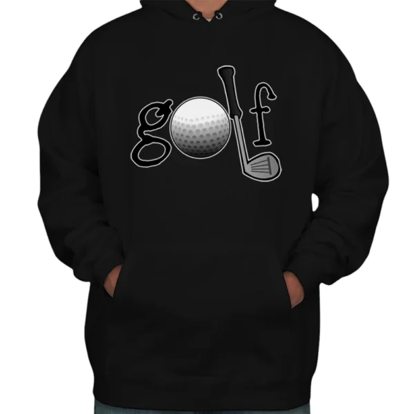 Golf Lover Hoodie - Black