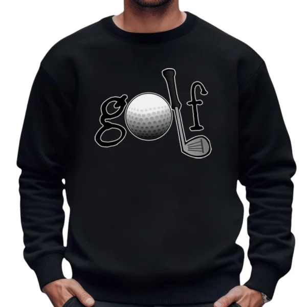 Golf Lover Sweatshirts - Black