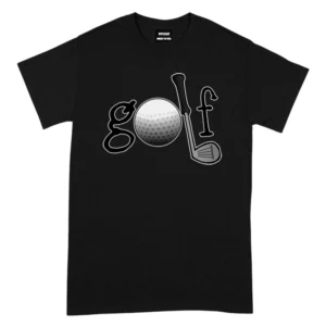 Golf Lover TShirt - Black