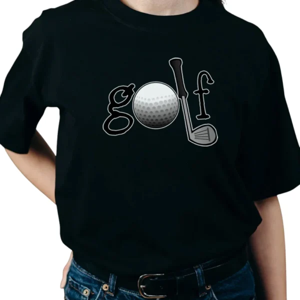 Golf Lover TShirt - Black