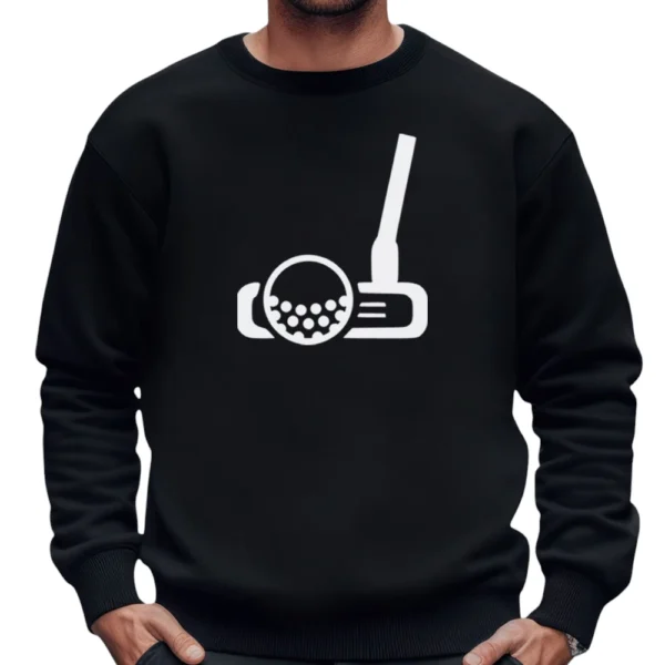 Just Golf Do It Sweatshirts - Black