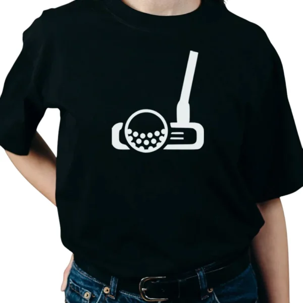 Just Golf Do It TShirt - Black