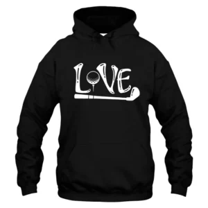 Love Golf Hoodie - Black