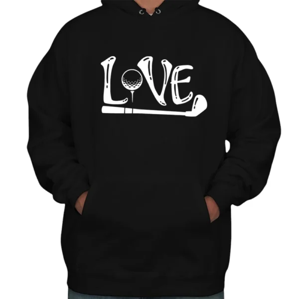 Love Golf Hoodie - Black