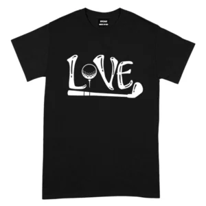 Love Golf TShirt - Black
