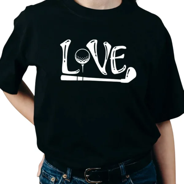 Love Golf TShirt - Black