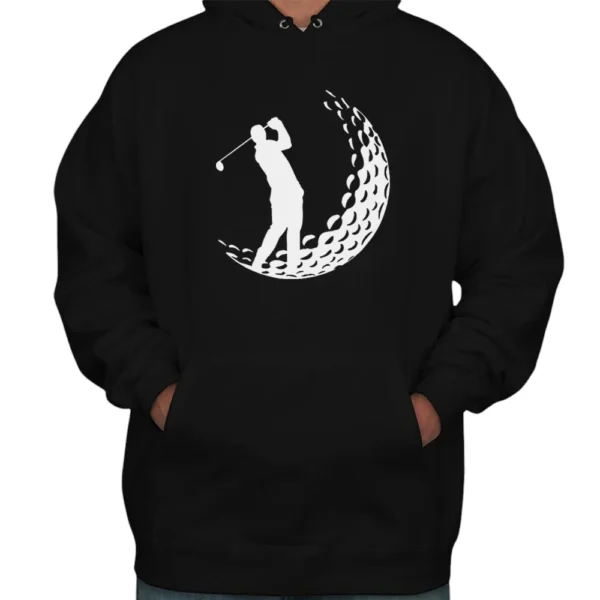The Golf Father Hoodie - Black