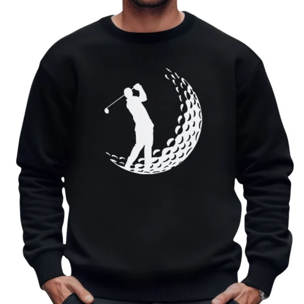 The Golf Father Sweatshirts - Black