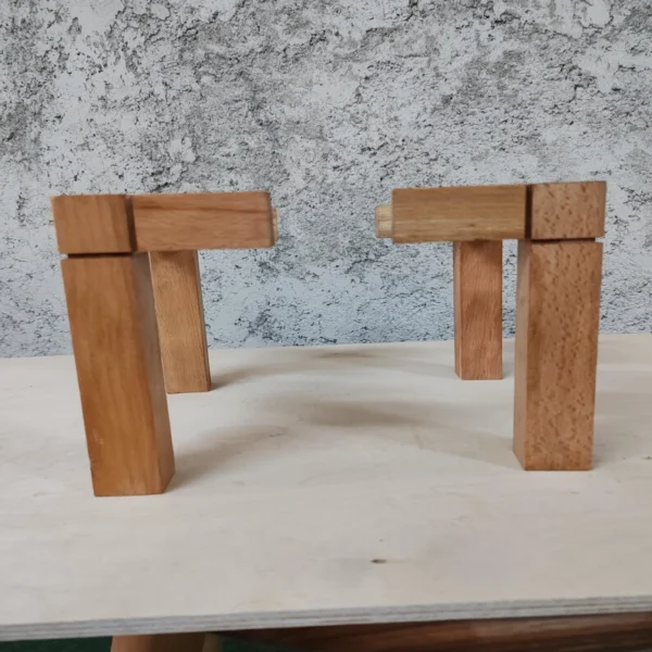 The Artisan Collection – Handcrafted Solid Wood Furniture Legs (Set of 4)