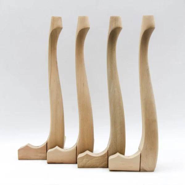 The Artisan’s Choice – Handcrafted Solid Beech Universal Furniture Legs