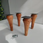 The Bobbin Artisan – Handcrafted Decorative Solid Wood Furniture Legs (Set of 4)