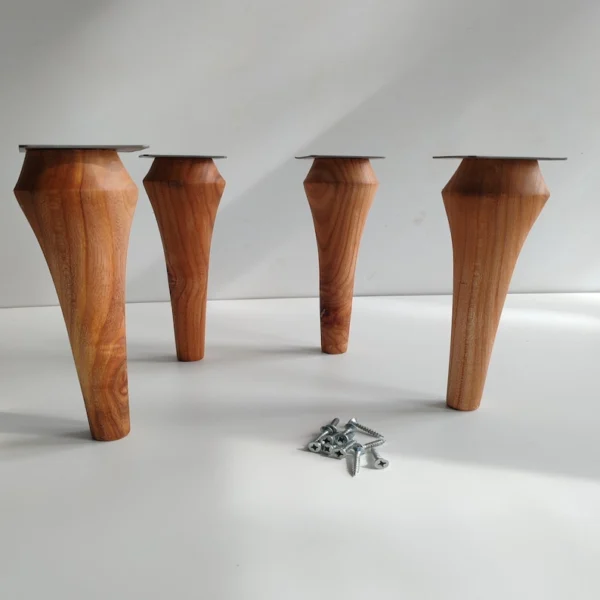 The Bobbin Artisan – Handcrafted Decorative Solid Wood Furniture Legs (Set of 4)