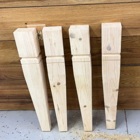 The Grand Baluster – Premium Ornate Solid Wood Dining Table Leg