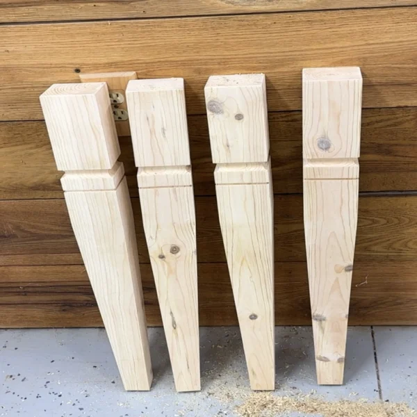 The Grand Baluster – Premium Ornate Solid Wood Dining Table Leg