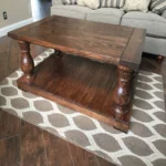 The Grand Estate – 10-Inch Colossal Chunky Pine Balustrade Legs (Set of 4)