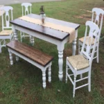 The Heartland Chunky – Artisan American Maple Bench & Coffee Table Legs (Set of 4)