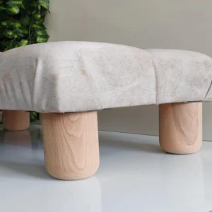 The Heavy-Duty Foundation – Premium 4-Inch Diameter Solid Wood Furniture Legs (Set of 4) (1)