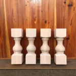 The Heritage Chunky – Premium American Maple Bench & Coffee Table Legs (Set of 4)