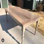 The Heritage Farmhouse – Premium Solid Pine Turned Dining Table Legs
