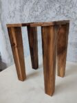 The Imperial Walnut – Handcrafted Solid Wood Dining Table Legs (Set of 4)
