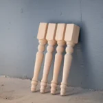 The Meadow Cottage – Handcrafted American Pine Bench & Coffee Table Legs (Set of 4)