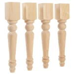 The Meadow Cottage – Handcrafted American Pine Bench & Coffee Table Legs (Set of 4)