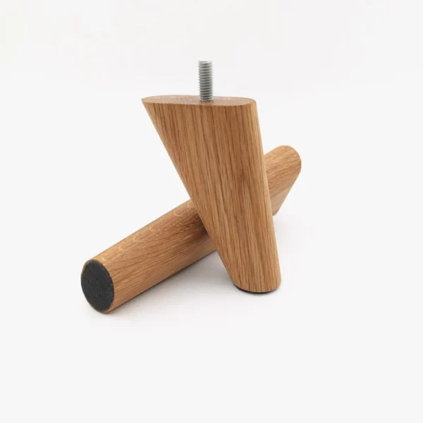 The Mid-Century Taper – Handcrafted Solid Wood Furniture Legs