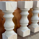 The Monastery Chunky – Artisan American Pine Bench & Coffee Table Legs (Set of 4)