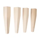 The Skyline Taper – Premium Solid Maple Bench & Coffee Table Legs (Set of 4)