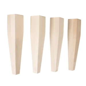 The Skyline Taper – Premium Solid Maple Bench & Coffee Table Legs (Set of 4) (2)
