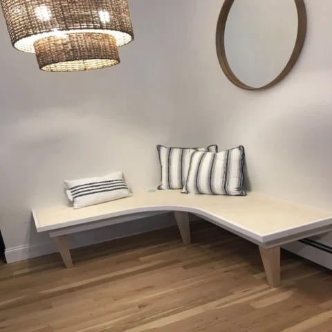 The Skyline Taper – Premium Solid Maple Bench & Coffee Table Legs (Set of 4)